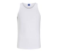 JACK & JONES Tank Top Jorhydra Pointelle-Canottiera, Bianco, M Uomo