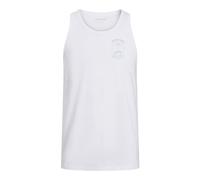 JACK & JONES Tanktop Jjone Color Summer Canotta SL, Bianco, M Uomo