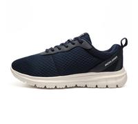 Jack & Jones Taylor Sneakers Trainers Da Uomo Smart Casual Blu Navy Con Lacci