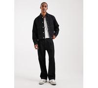 Jack & Jones - Ted - Jeans dritti comodi blu scuro lavaggio grezzo in coordinato W29 L32