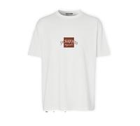 JACK & JONES Tee Jorboston SS Crew Neck Fst-Maglietta a Maniche Corte, Bianco, S Uomo