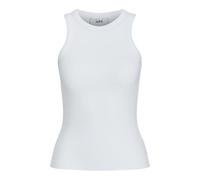 JJXX Jxforest STR SL Rib Top Jrs Noos, Bianco, M Donna