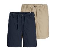 Jack&Jones Uomo Bermuda Shorts, 2er Pacco - Jpstjaiden Campagna Hybrid Bondi