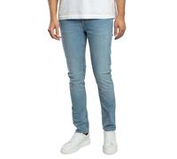 Jack & Jones Uomo Jeans Glenn Original 030 Slim, Blu
