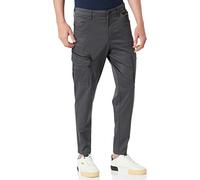 JACK & JONES Uomo Pantaloni Chino Cargo JPSTACE JJDEX Stretch Pantaloni Dritto Taglio Stile Lavoro, Colore:Grigio, Taglia Pantalone:27W / 30L