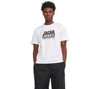 Jack & Jones Uomo T-Shirt Girocollo JCOMAP LOGO - Regular Fit S M L XL XXL
