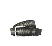 JACK & JONES Woven Belt Jacspring Cintura Tessuta Noos, Bellezza Nera, Numeric_85 Uomo
