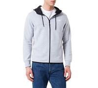JACK & JONES Zip Hoodie Logo Zip Hoodie Light Grey Melange s Light Grey Melange S