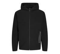 JACK & JONES Zip Hoodie Plain Zip Hoodie Black S Black S