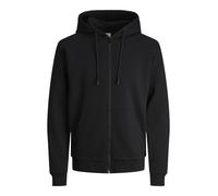 JACK & JONES Zip Hoodie Plain Zip Hoodie L Nero