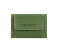 Jack Kinsky Aruba Portafoglio Protezione RFID Vera Pelle 9.5 cm verde