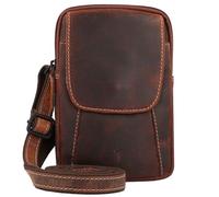 Jack Kinsky Baltimora 10 Custodia per cellulare in pelle 12 cm marrone