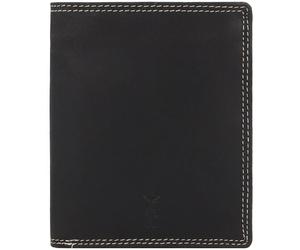 Jack Kinsky Baltimora 100 Portafoglio in pelle 11 cm nero