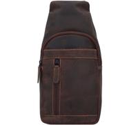 Jack Kinsky Baltimore 17 Borsa a tracolla in pelle 30 cm marrone