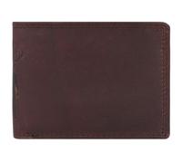 Jack Kinsky Monterey 104 Portafoglio Protezione RFID Pelle 10.5 cm marrone
