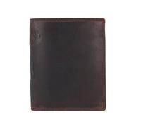 Jack Kinsky Monterey Portafoglio Protezione RFID Pelle 10.5 cm marrone