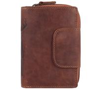 Jack Kinsky Monterey Portafoglio Protezione RFID Pelle 10 cm marrone