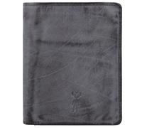 Jack Kinsky Portafoglio Nelson RFID in pelle 10 cm grigio