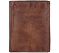 Jack Kinsky Portafoglio Nelson RFID in pelle 10 cm marrone