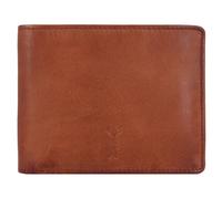Jack Kinsky Portafoglio Nelson RFID in pelle 13 cm marrone