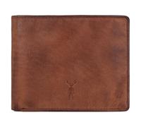 Jack Kinsky Portafoglio Nelson RFID in pelle 13 cm marrone