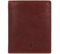 Jack Kinsky Risör Portafoglio Protezione RFID Pelle 11 cm marrone
