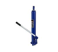 Jack Manuale, Cric idraulico a pistone lungo con capacità di 3 tonnellate/4 tonnellate con pompa a pistone singolo e base con forcella Raccoglitrice manuale for ciliegie con maniglia(8T Red)