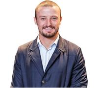 Jack Miller (Coat) Half Body Buddy Cutout