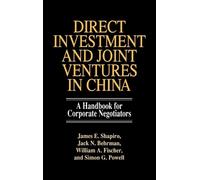 Jack N. Behrman Willaim A. Fischer Si Direct Investment and (Copertina rigida)