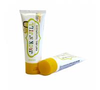 Jack n Jill Dentifricio per bambini - banana BIO (50 g) - senza fluoro, con estratto di calendula biologico