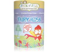 Filo interdentale per bambini con stuzzicadenti biodegradabili, gusto fragola, Jack N Jill