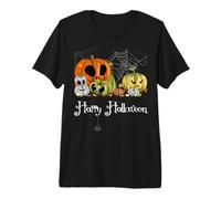 Jack-O-Lantern - Camicia malvagia Mostri di Zucca Felice Halloween Maglietta Premium