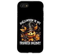 Jack O Lantern In Witch Hat Halloween Is My Favorite Holiday Custodia per iPhone SE (2020) / 7/8