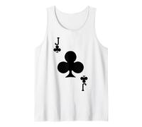 Jack of Clubs - Maglietta a forma di carte da gioco per Halloween Canotta