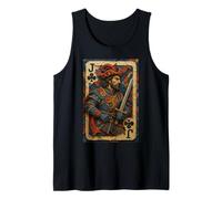 Jack of Clubs Warrior Knight Medieval Fantasy Lucky Poker Canotta