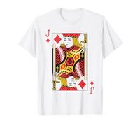 Jack of Diamonds | Royal Flush Group Costume Carte da Gioco Maglietta