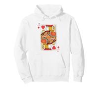 Jack of Hearts | Royal Flush Group Costume Carte da Gioco Felpa con Cappuccio