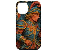 Jack of Spade Playing Card Paper Cut Lucky Poker Custodia per iPhone 12/12 Pro