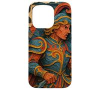 Jack of Spade Playing Card Paper Cut Lucky Poker Custodia per iPhone 15 Pro