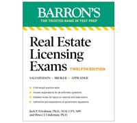 Jack P. Friedman J. Bruce Li Real Estate Licensing Exams, Twelfth E (Tascabile)