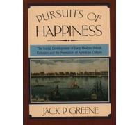 Jack P. Greene Pursuits of Happiness (Tascabile)