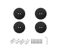 Jack Pad Lifting Pucks Aluminum Floor Jack Adapter for Corvette C5 C6 C7 C8 944 964 993 996 997 911 Black