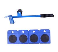 Jack per rimorchio, Mobili Mover Set Furniture Mover Tool Trend Trasporto Sollevatore Pesanti Stuffini Moving Rower Roller Bar Strumenti a mano 5 pezzi set,Resistente alla corrosione(Dark Grey)