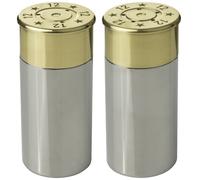 Jack Pyke Cartridge Pentole Sale E Pepe Condimento Agitatori Set Regalo Acciaio