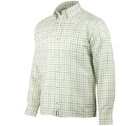 Jack Pyke Countryman Camicia Quadri Manica Lunga Formale Uomo Classico Verde