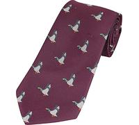 JACK PYKE Countryman - cravatta - Anatra - rosso vino