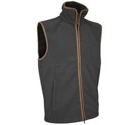 Jack Pyke Countryman Gilet in Pile Uomo Caldo Escursionismo Poliestere Charcoal