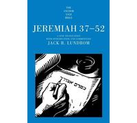 Jack R Lundbom Jeremiah 37-52 (Tascabile) Anchor Yale Bible Commentaries