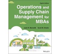Jack R. Meredith Scott M. Operations and Supply Chain Management fo (Tascabile)