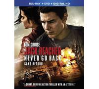 Jack Reacher: Never Go Back (Blu-ray) Tom Cruise Cobie Smulders Aldis Hodge
